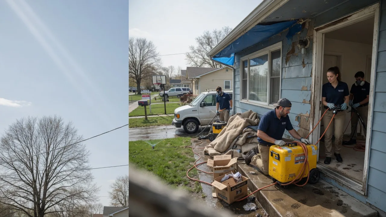 Basement Flood Cleanup in Barrington, IL near me